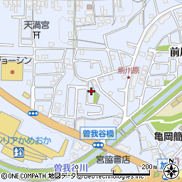 京都府亀岡市余部町榿又1-25周辺の地図