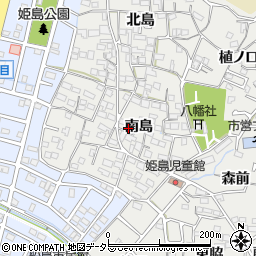 愛知県東海市富木島町南島周辺の地図