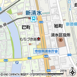 みずほ銀行新清水 ＡＴＭ周辺の地図