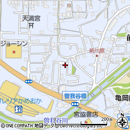 京都府亀岡市余部町榿又1-13周辺の地図