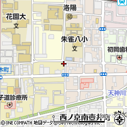 コンセプト西ノ京塚本町パーキング周辺の地図