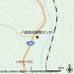 広島県庄原市西城町小鳥原615周辺の地図