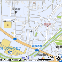 京都府亀岡市余部町榿又1-12周辺の地図