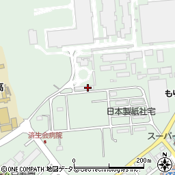 日本製紙労働組合　江津支部周辺の地図