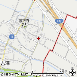 三重県三重郡菰野町吉澤95周辺の地図