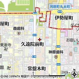 京都府京都市中京区藤木町18-5周辺の地図