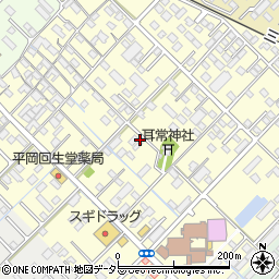 三重県四日市市下之宮町周辺の地図
