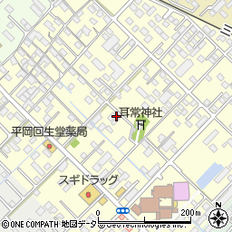 三重県四日市市下之宮町周辺の地図