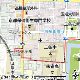 京都府京都市上京区主税町825周辺の地図