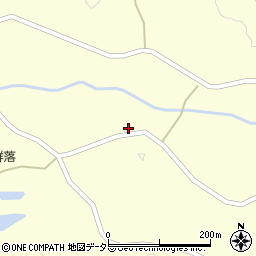 島根県飯石郡飯南町下赤名1707-2周辺の地図