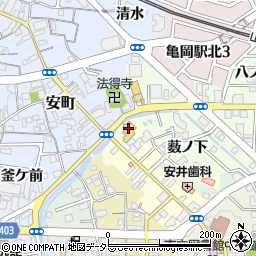 株式会社保津川観光ホテル　楽々荘周辺の地図