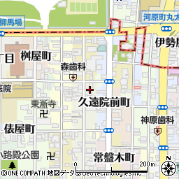 京都府京都市中京区松本町586周辺の地図