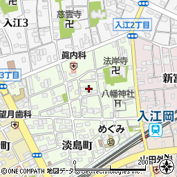 静岡県静岡市清水区入江南町7周辺の地図