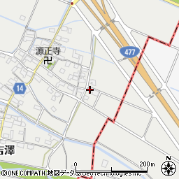 三重県三重郡菰野町吉澤97周辺の地図