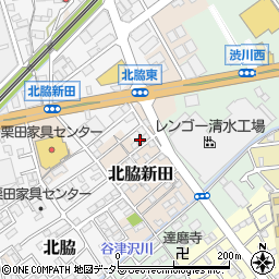 静岡県静岡市清水区北脇新田631周辺の地図
