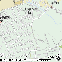 静岡県伊豆の国市田京641-10周辺の地図