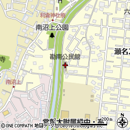 勘南公民館周辺の地図