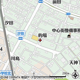 愛知県東海市大田町的場周辺の地図