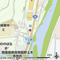 兵庫県宍粟市山崎町三津305周辺の地図