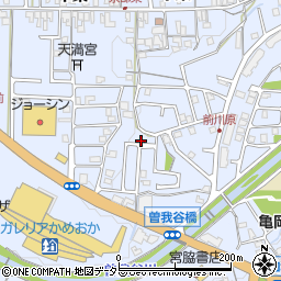 京都府亀岡市余部町榿又1-30周辺の地図
