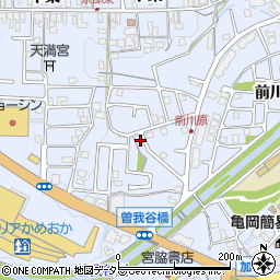 京都府亀岡市余部町榿又13周辺の地図
