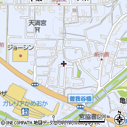 京都府亀岡市余部町榿又70-18周辺の地図