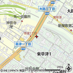 がんばり屋 草津店周辺の地図