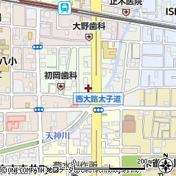 西澤クリーニング店周辺の地図