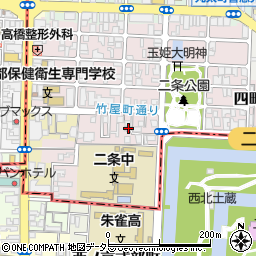 京都府京都市上京区主税町829周辺の地図