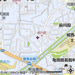京都府亀岡市余部町榿又17-2周辺の地図