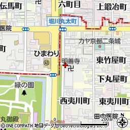 金剛堂京都店周辺の地図