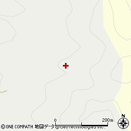 愛知県新城市中島社口周辺の地図