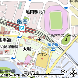 京都府亀岡市追分町谷筋16周辺の地図