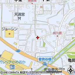京都府亀岡市余部町榿又1-31周辺の地図