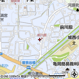 京都府亀岡市余部町榿又17-4周辺の地図