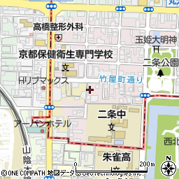 京都府京都市上京区主税町824周辺の地図