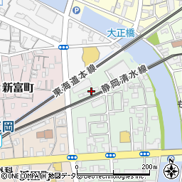 静岡県静岡市清水区千歳町1-3周辺の地図