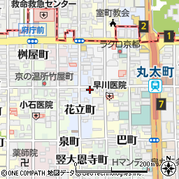 京都府京都市中京区相生町282周辺の地図