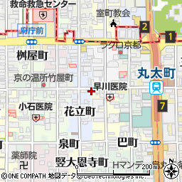 京都府京都市中京区相生町286周辺の地図