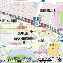 キョウトホーム株式会社　亀岡本店周辺の地図