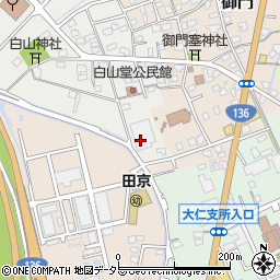 静岡県伊豆の国市白山堂409-1周辺の地図