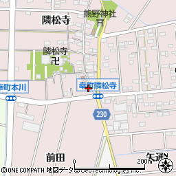 愛知県豊田市幸町隣松寺165周辺の地図