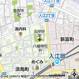 静岡県静岡市清水区入江南町3周辺の地図