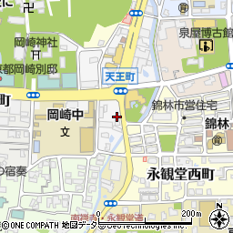 京都建物管理周辺の地図