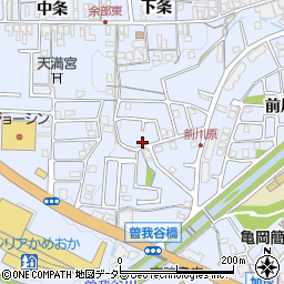 京都府亀岡市余部町榿又31-1周辺の地図