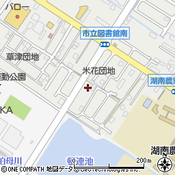 来来亭 草津店周辺の地図