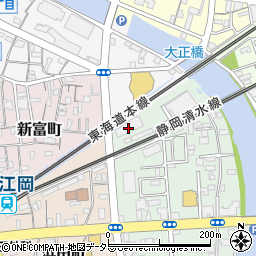 静岡県静岡市清水区千歳町1-5周辺の地図