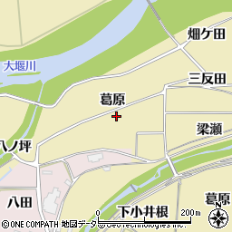 京都府亀岡市保津町（葛原）周辺の地図