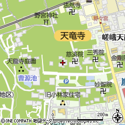 松巌寺周辺の地図
