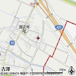 三重県三重郡菰野町吉澤94周辺の地図